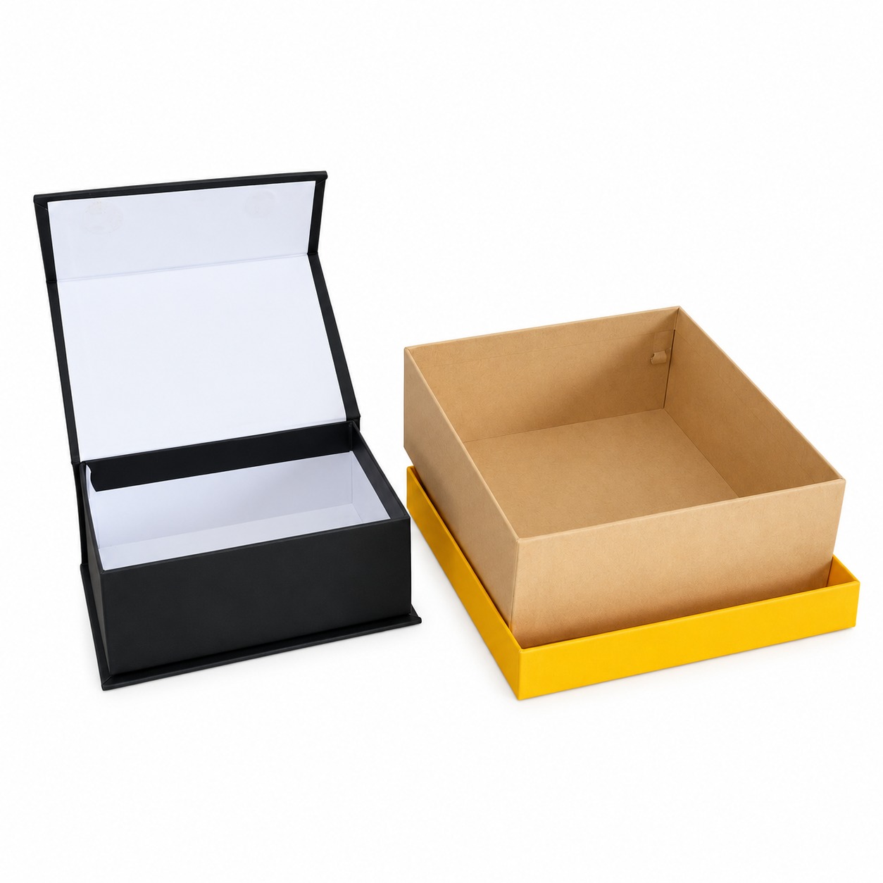Custom Two Rigid Gift Boxes for Premium Packaging