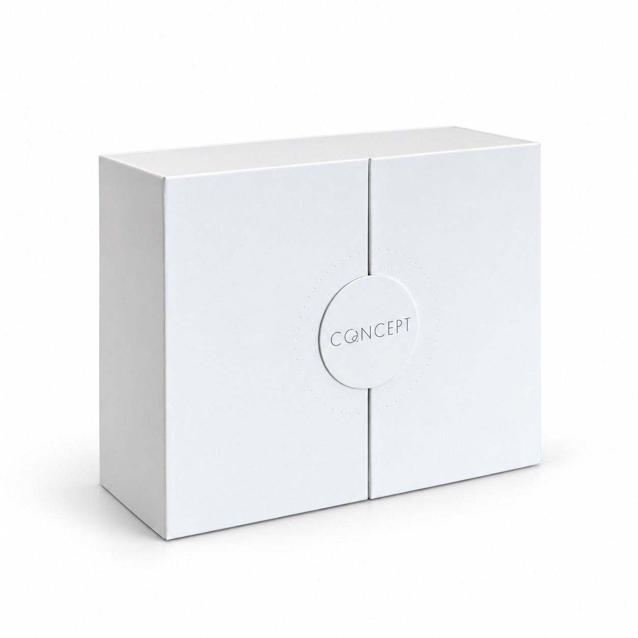 Custom Wing Opening Double Door Rigid Box With Foam Insert