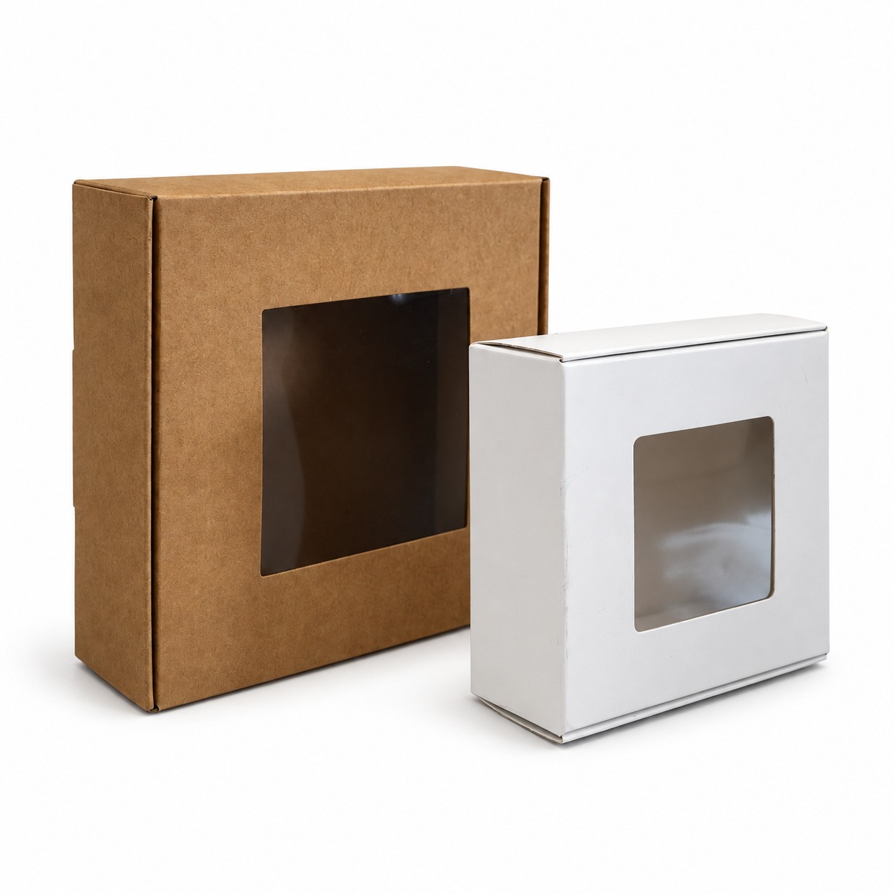Premium Paper Cardboard Window Box for Product Display Packaging
