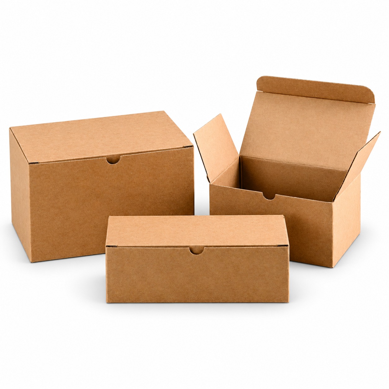 Custom One Piece Foldable Cardboard Box