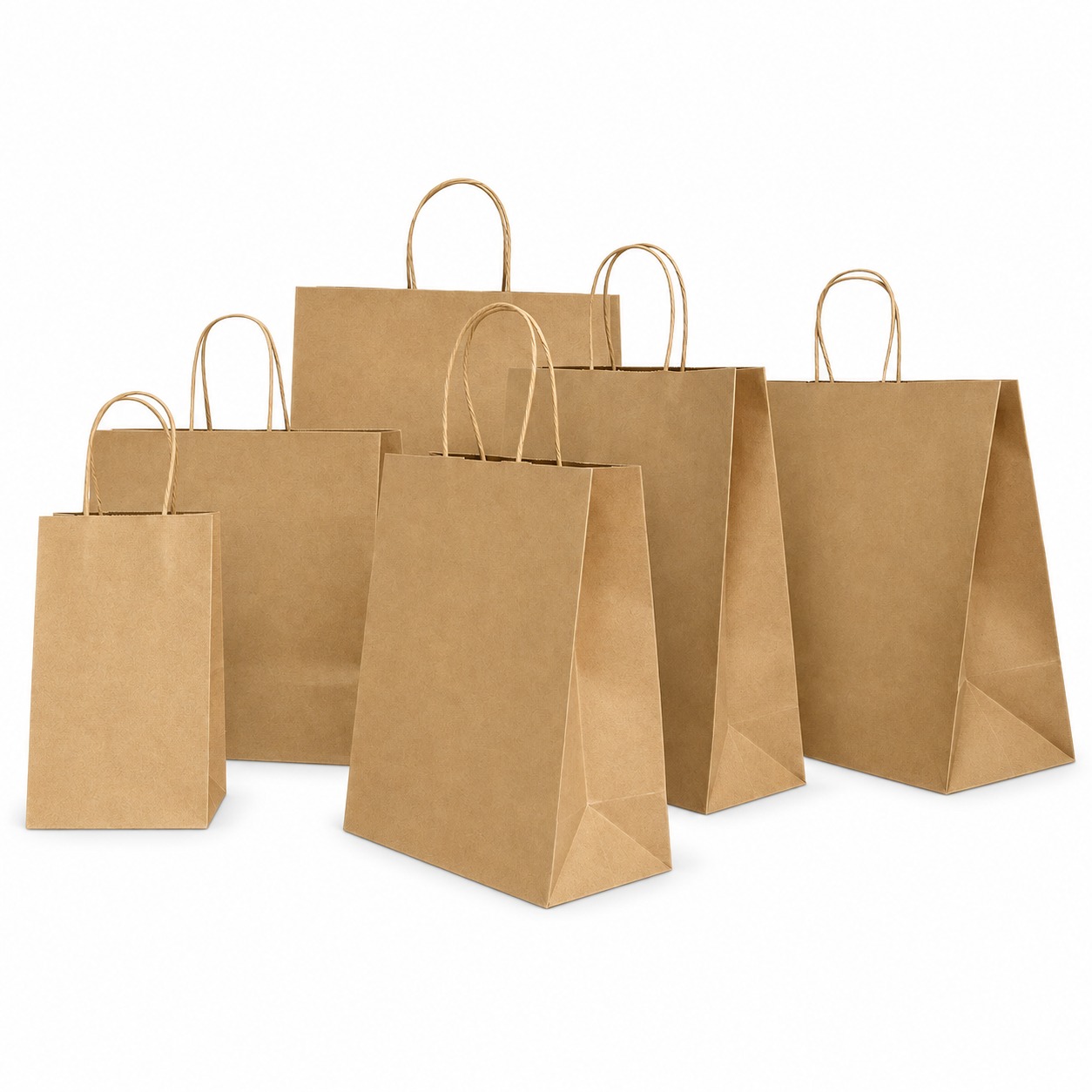 Eco-consciou Multi-purpose Custom Kraft Paper Bags