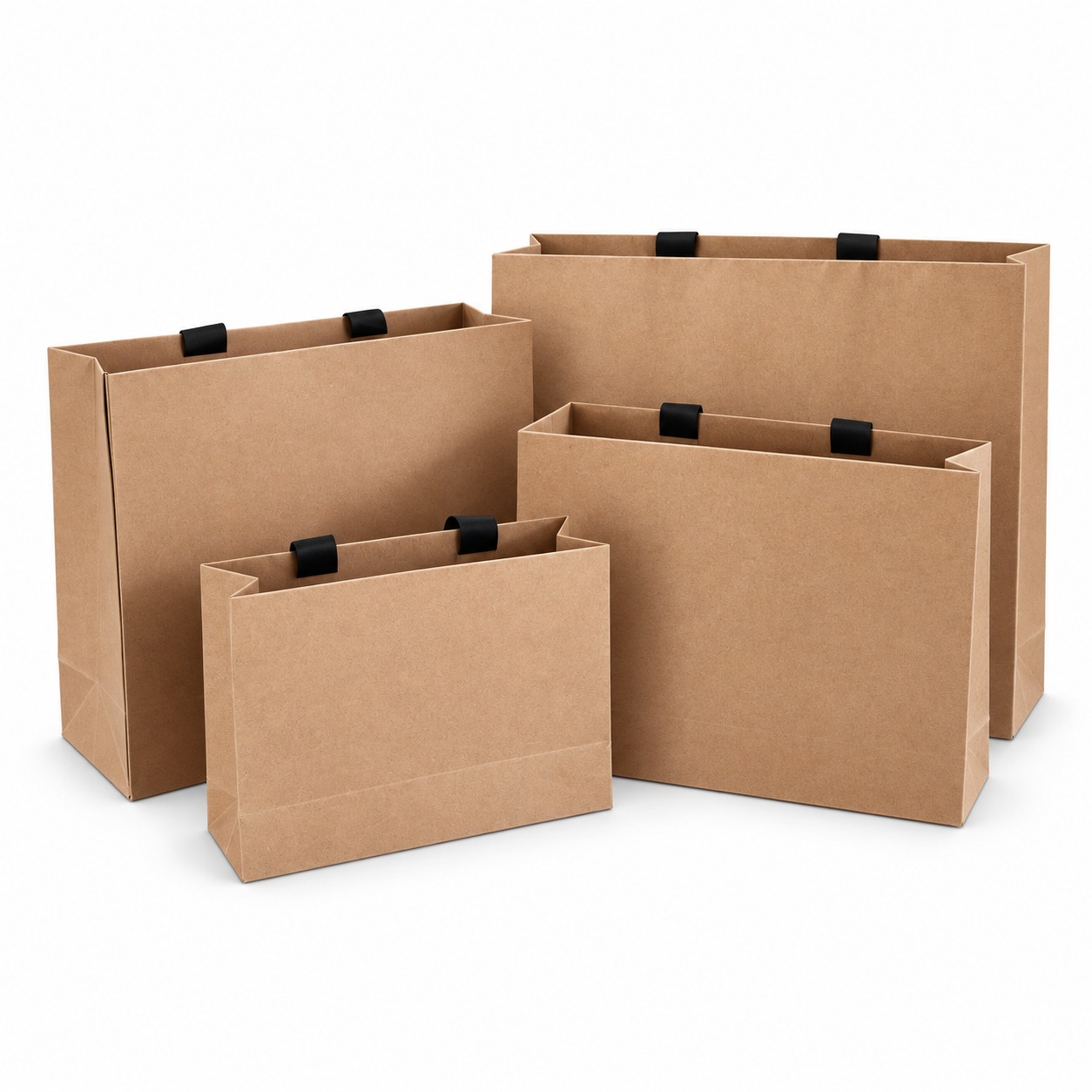 Size Variety Shopping Paper Merchandise Bags