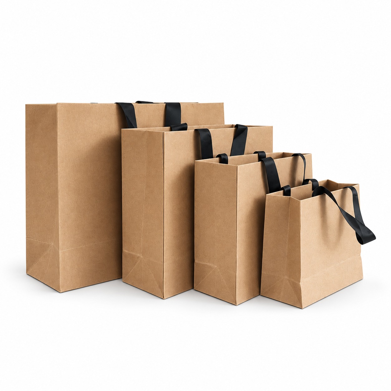 Size Variety Shopping Paper Merchandise Bags