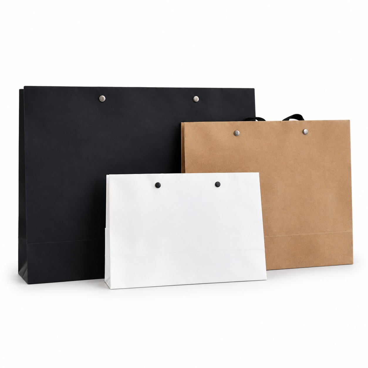 Sturdy Paper Structure Paper Carry Bags With Handles