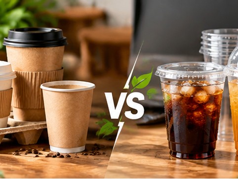 Paper Cups vs. Plastic Cups: Which Is Better For Business?